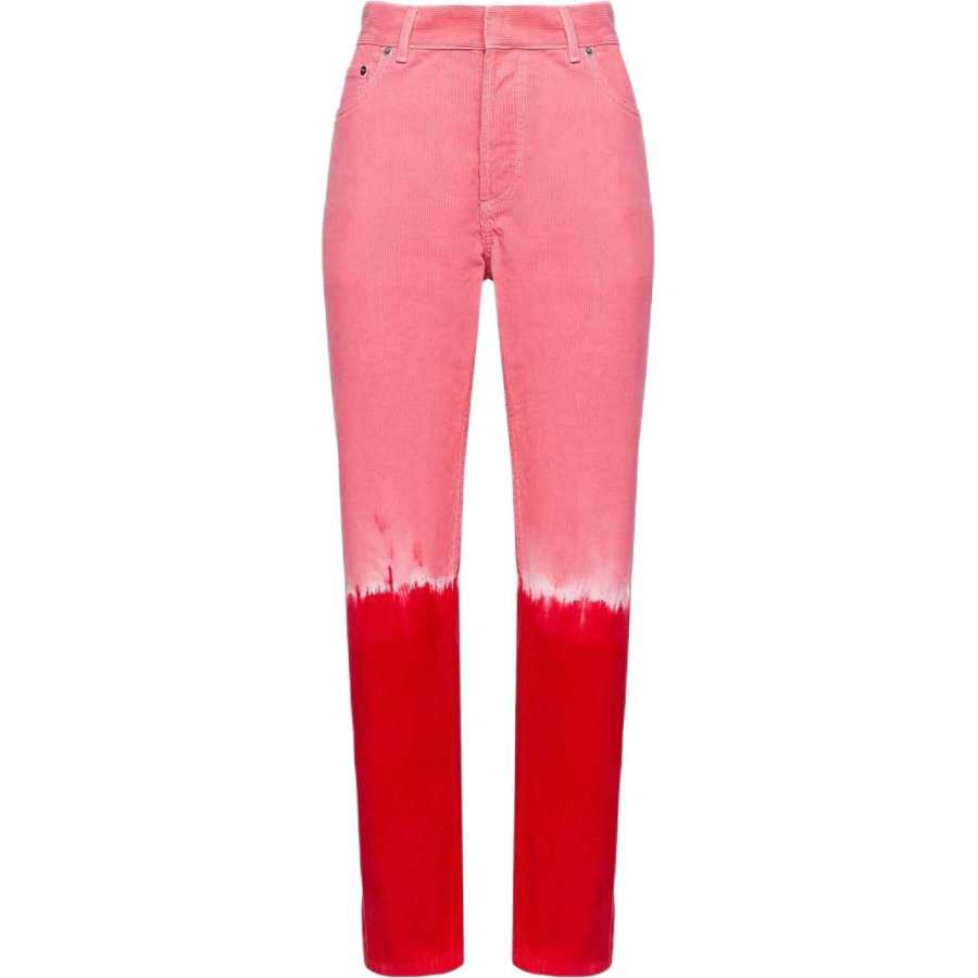 DIOR Casual Pants Women's Pink Moderate Straight Fit Pants