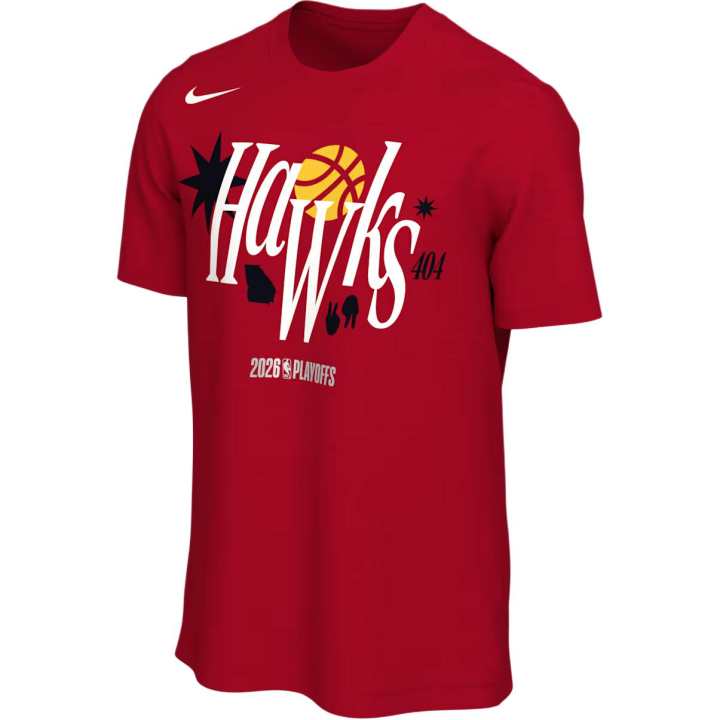 Nike Nike Atlanta Hawks Men's Nike Nba Basketball T-Shirt