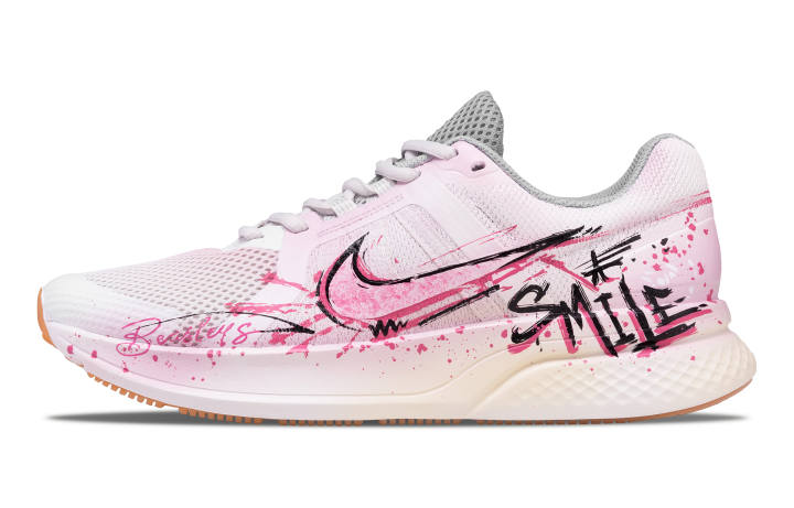 Nike Nike Run Swift 2 Fabric Breathable Support Lightweight Low top Running Shoes Men's Pink