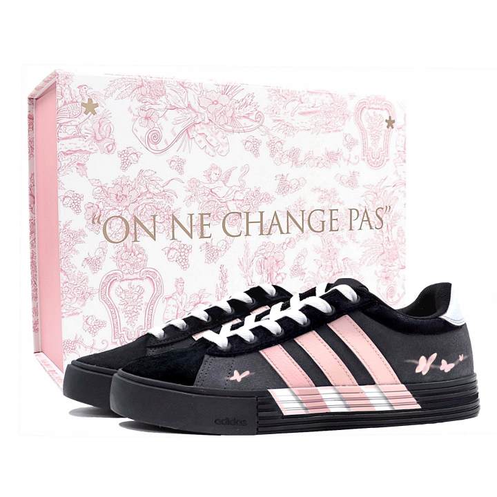 Adidas Adidas Daily 4.0 Heart Fluttering Butterfly Cluster Shopping Bag Sweet Style