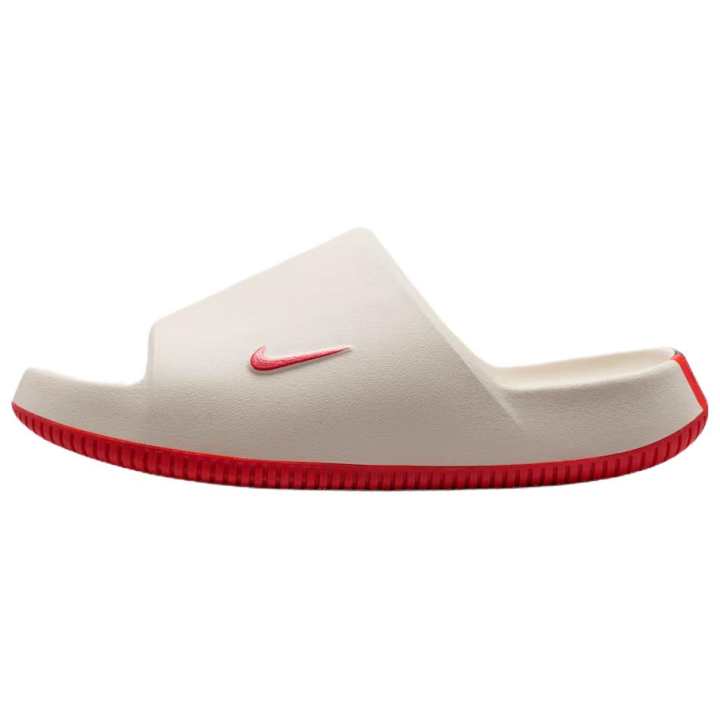 Nike Nike Calm 2.0 Slide Slippers Men's Light Beige Red
