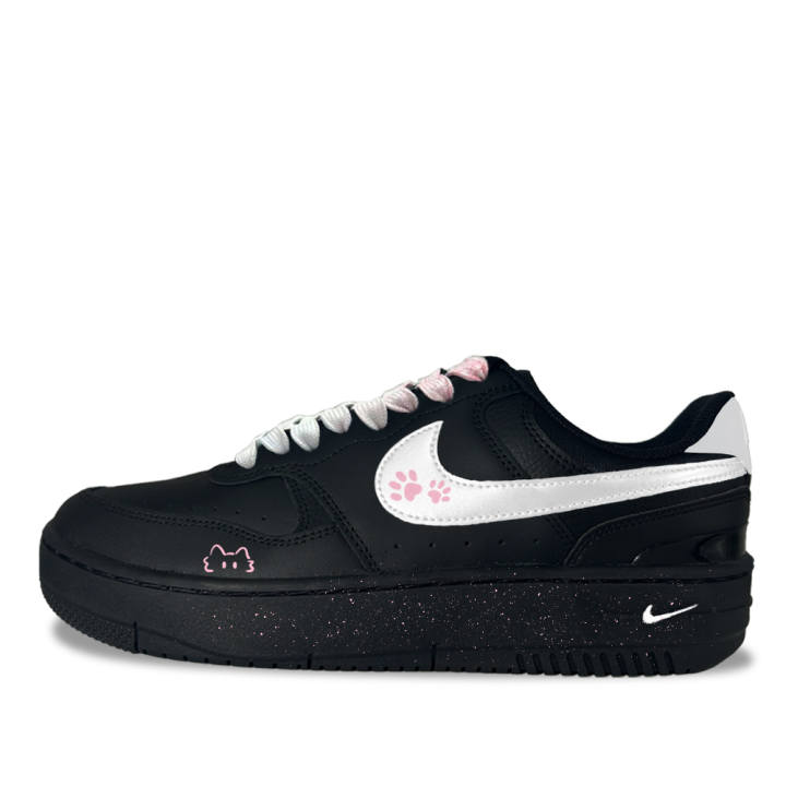Nike Nike Gamma Force Pink Cat Journal Low top Skateboard Shoes Unisex Black