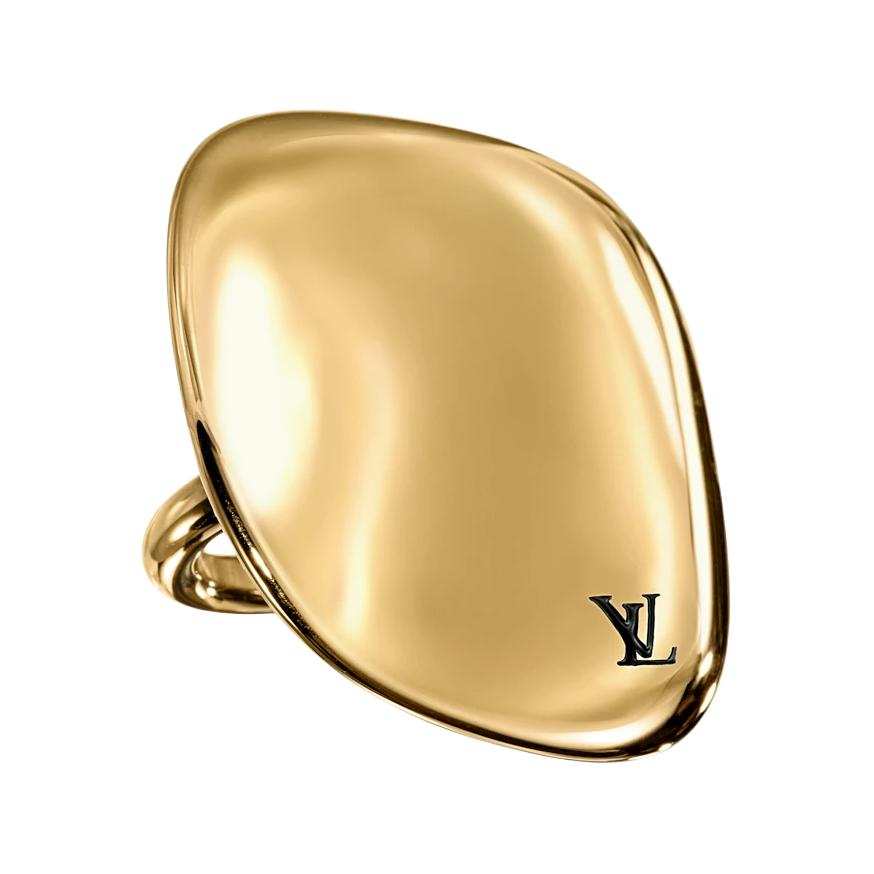LOUIS VUITTON Metal Rings Women's Gold