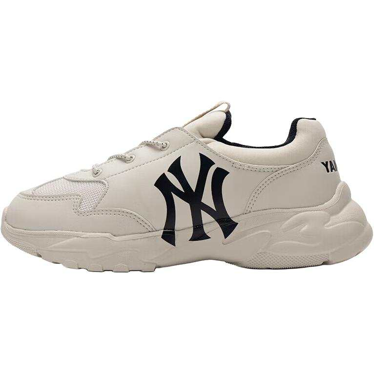 MLB Chunky Abrasion Resistant Breathable Low top Casual Shoes Beige Kids'