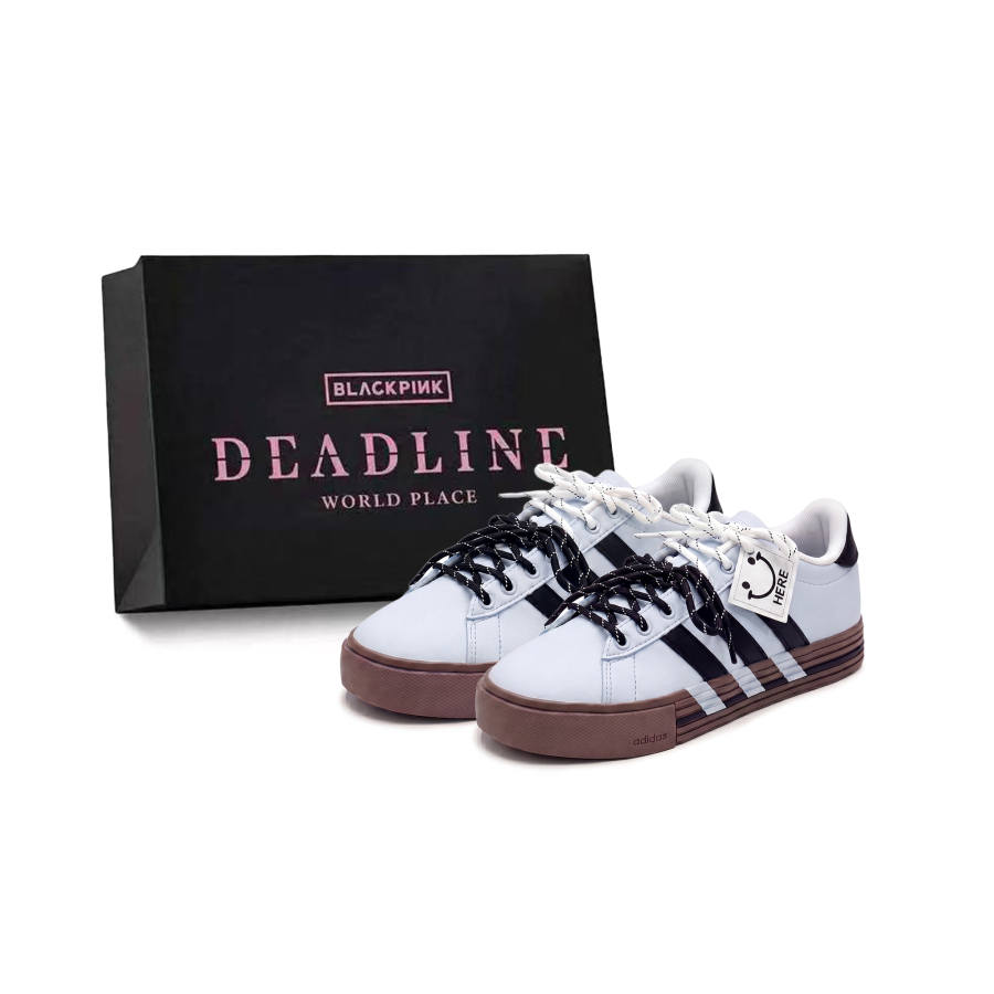 Adidas Adidas Daily 4.0 Slip Resistant Abrasion Resistant Low top Skateboard Shoes Unisex