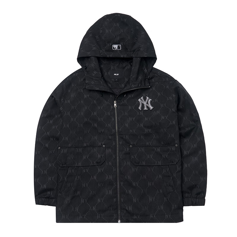 MLB MLB Jackets Unisex Black Hooded Non Detachable Moderate Other