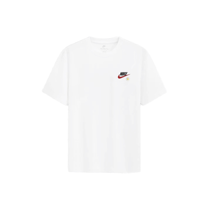 Nike Nike Sportswear T Shirts Unisex White Crew Neck Thin Straight Fit