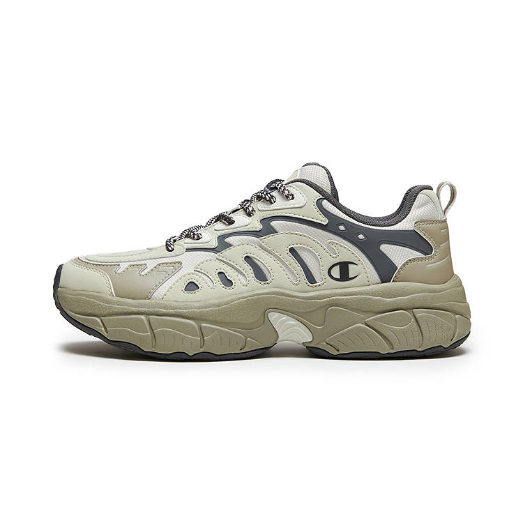Champion Low top Chunky Sneakers Men's Gray Green/Silver Birch Gray