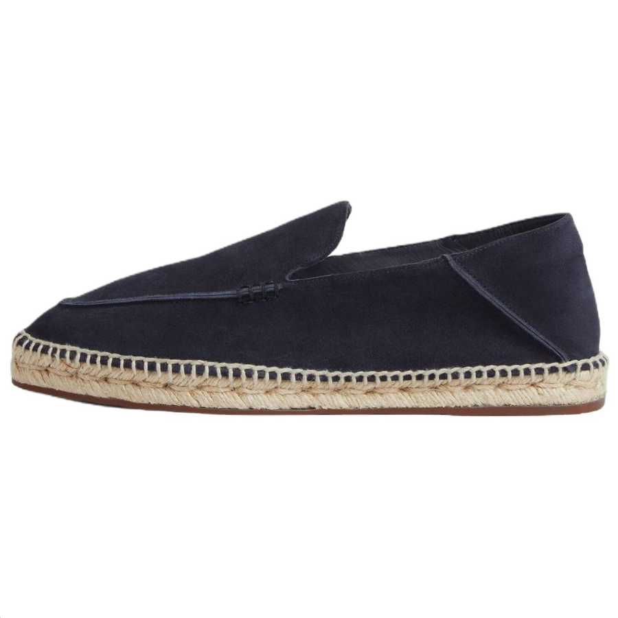 Loro Piana Seaside Walk Espadrilles Men's Dark Blue