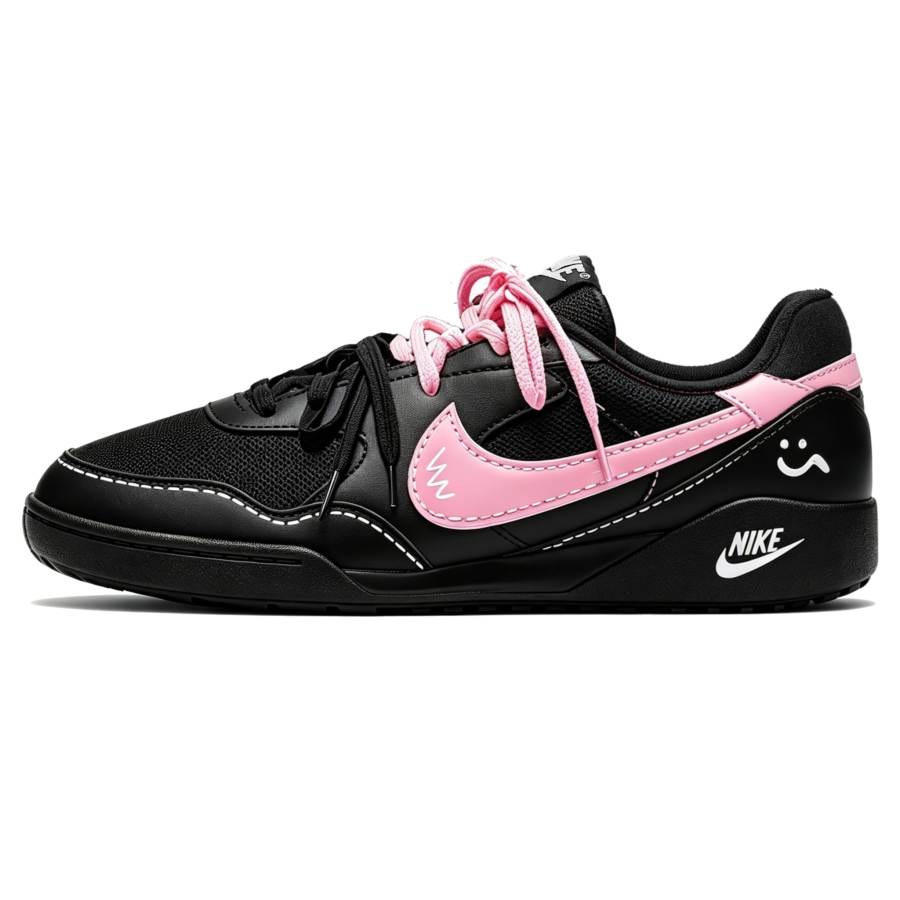 Nike Nike Terra Manta Urban Chic Style Black Mold Breathable Lightweight Height Increasing Low top Casual Shoes Women's