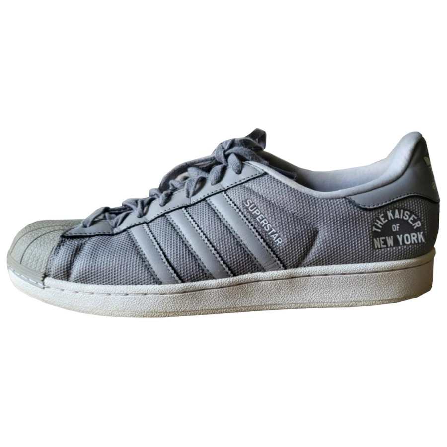 Adidas Originals SUPERSTAR Lightweight Low top Skateboard Shoes Men's Gray