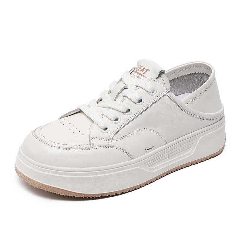 Devanro Devanro Top Grain Cow Leather Abrasion Resistant Breathable Abrasion Resistant Breathable Low top Skateboard Shoes