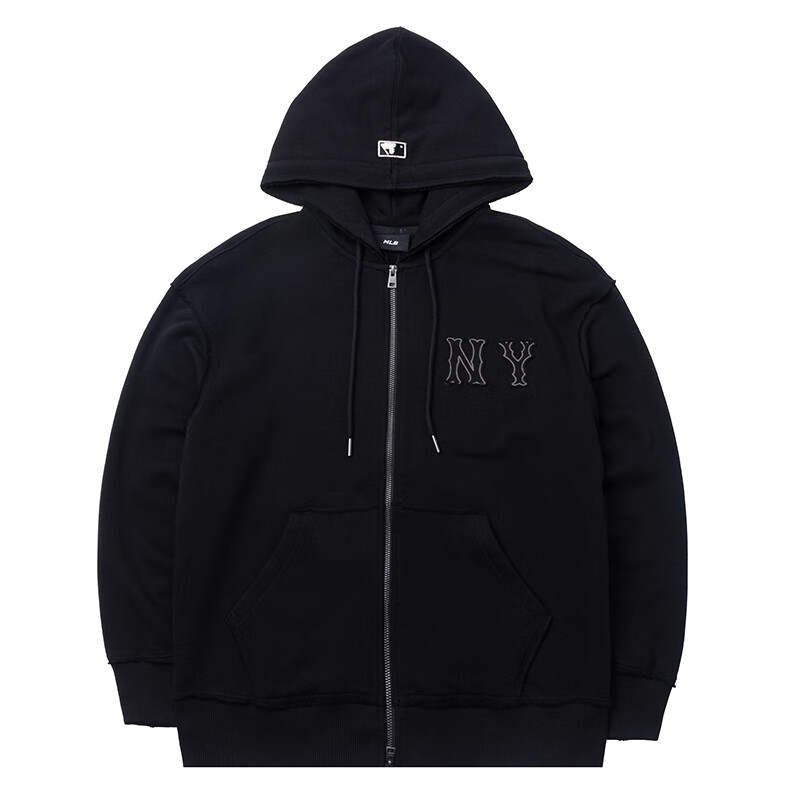 MLB MLB Jackets Unisex Black Hooded Non Detachable Moderate