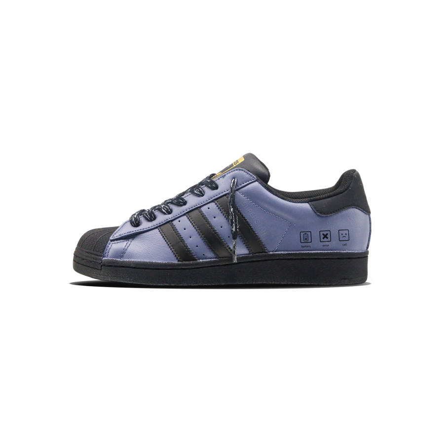 Adidas Originals SUPERSTAR Offline Abrasion Resistant Low top Skateboard Shoes Unisex Blue