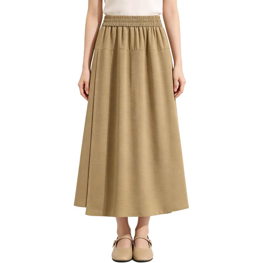 VENICEW Casual Long Skirt Women's