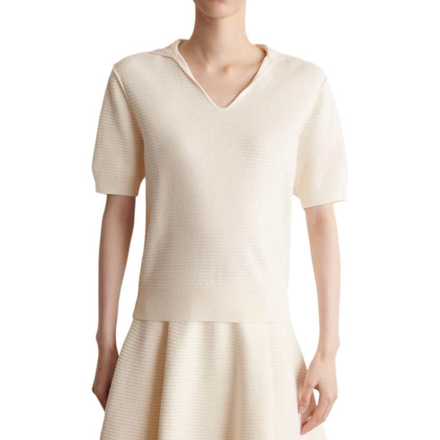 COS Knitwear Women's Ecru Moderate