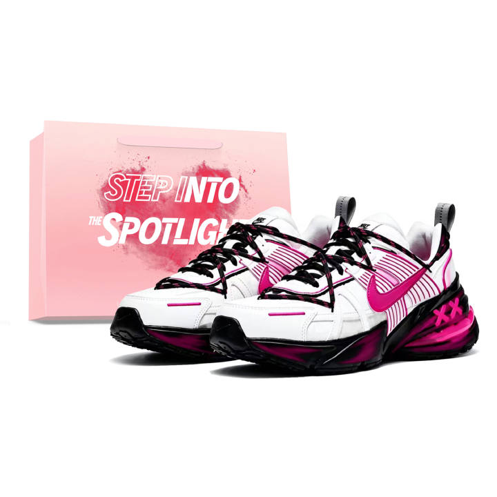 Nike Nike V2K Run Slip Resistant, Abrasion Resistant, Breathable Low top Casual City Commuting Running Shoes Women's