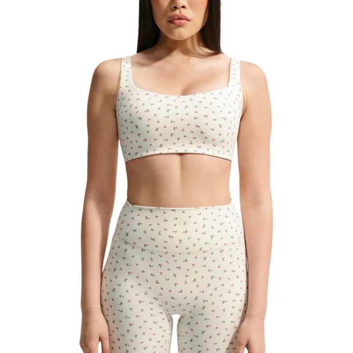 Nike NikeSKIMS Matte Women's Printed Scoop Neck Bra