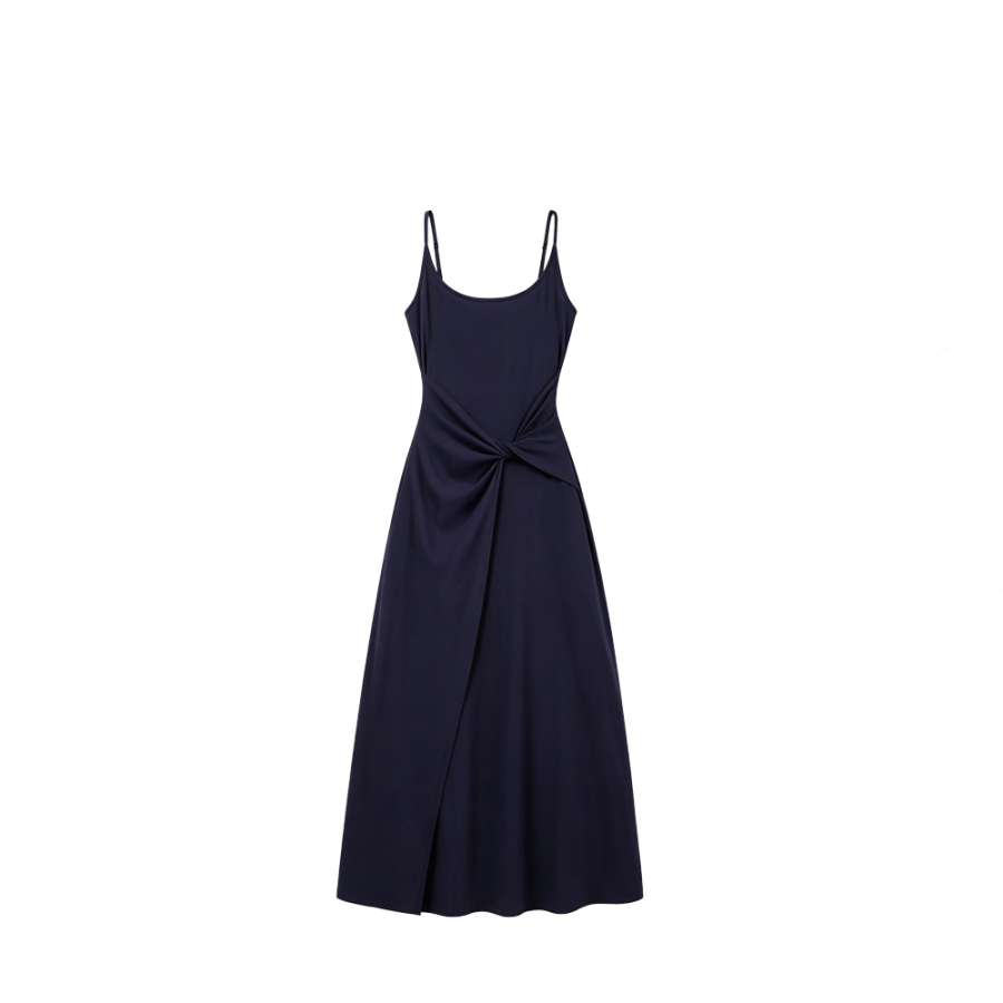 CPAURA Slip Dresses Women's Camisole Moderate Long Skirt