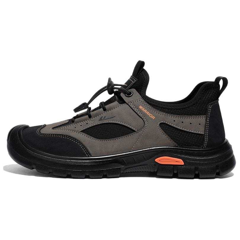 Warrior Breathable Lightweight Low top Casual Shoes Men's Brown Black
