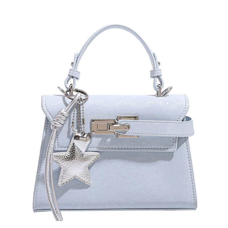PAYOT Synthetic Leather Crossbody Handbag Women's Blue/Black
