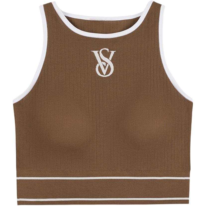 Victoria's Secret Tank Top Women's Coffee Brown