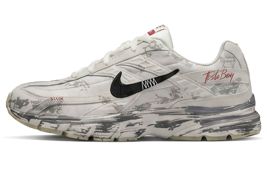 Nike Nike Initiator Fabric Abrasion Resistant Breathable Low top Casual City Commuting Running Shoes Unisex Ecru