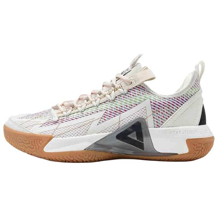 PEAK Low top Basketball Shoes Men's Ivory