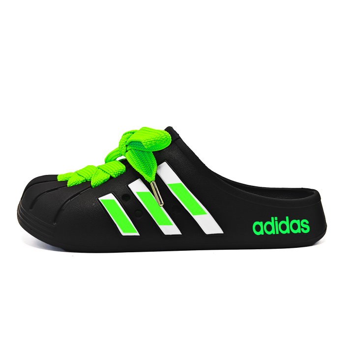 Adidas Adidas ADILETTE CLOGS Adison Clogs Unisex Neon Green
