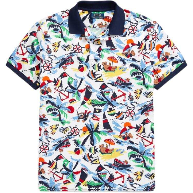 Polo Ralph Lauren Polo Bear SS26 Polo Shirt Custom Slim Fit Men's
