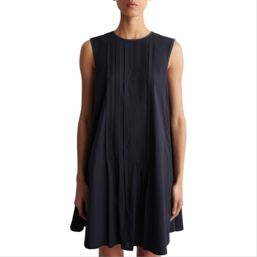 COS Sleeveless Dresses Women's Blue Crew Neck Moderate