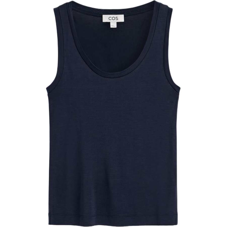 COS Tank Tops Women's Navy Blue Other