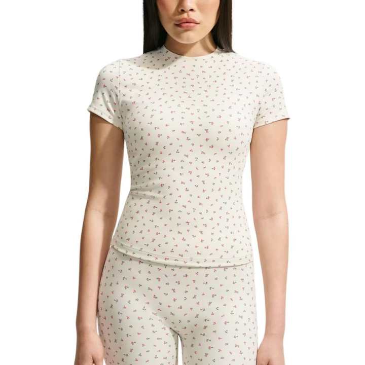 Nike NikeSKIMS Matte Women's Printed Padded Baby T-Shirt
