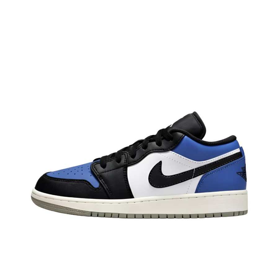 Jordan Jordan Air Jordan 1 Little Lightning Leather Abrasion Resistant Low top Skateboard Shoes Unisex Royal Blue