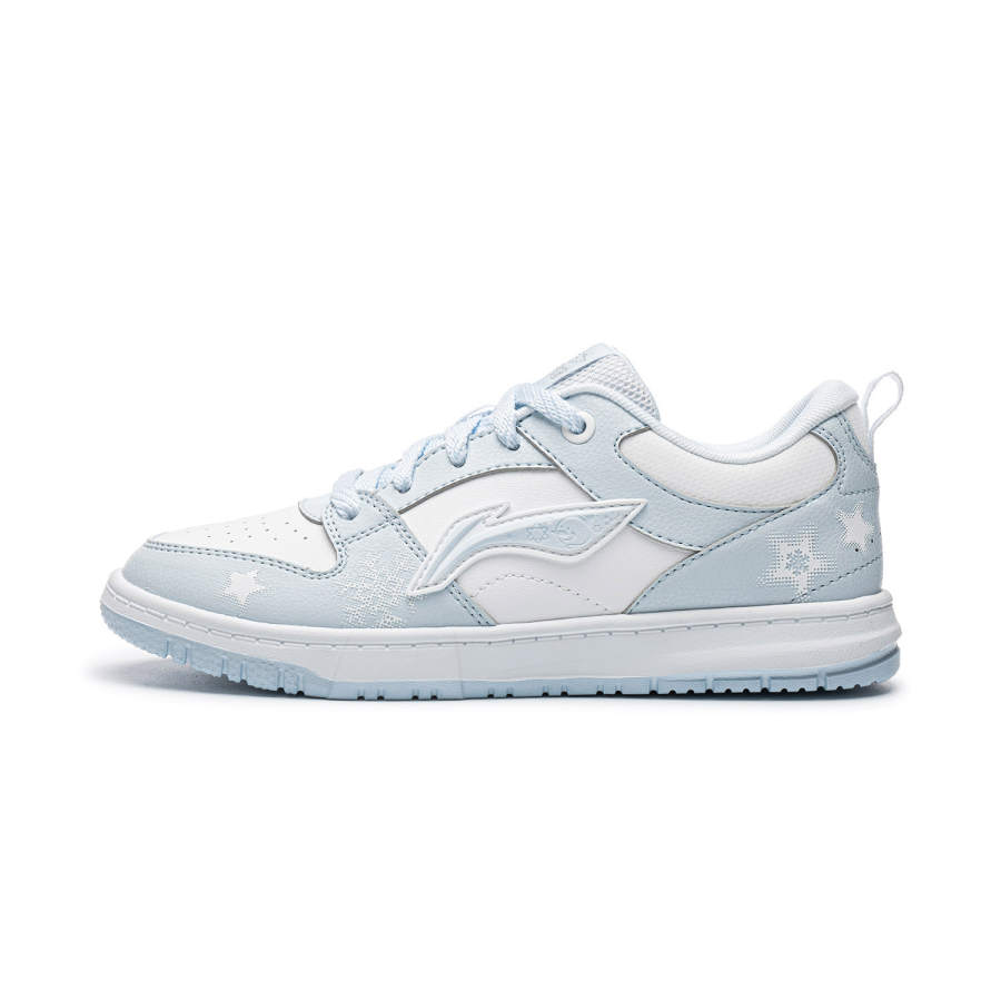 Li-Ning Li Ning Tianji LITE Low top Skateboard Shoes Women's White Blue