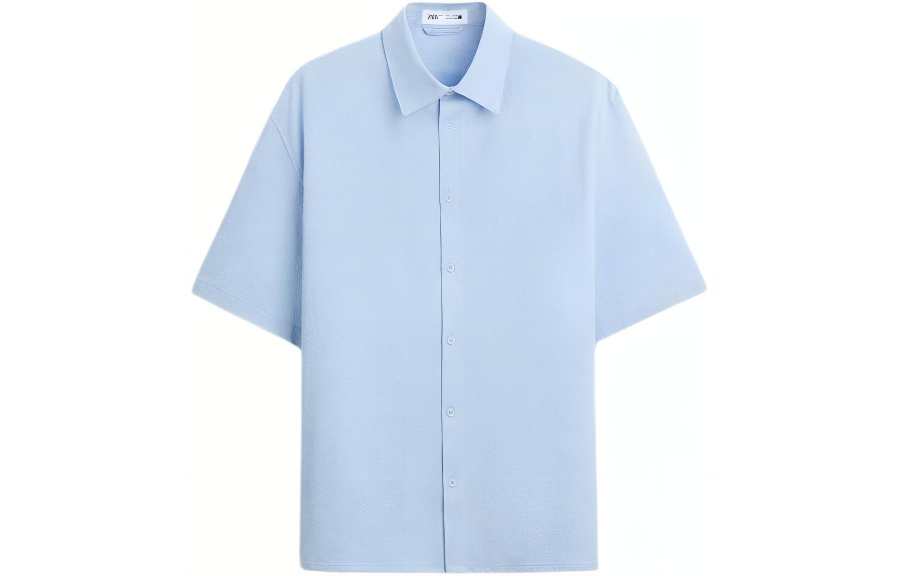 ZARA ZARA Shirts Men's Sky Blue Moderate