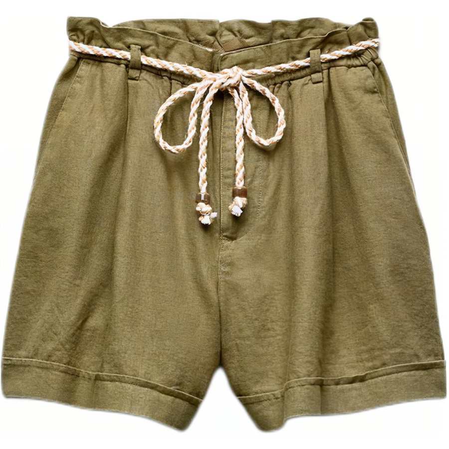 ZARA Casual Shorts Women's Khaki