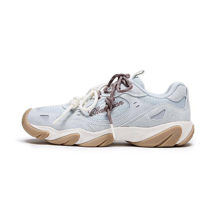 Champion Low top Chunky Sneakers Women's Stream Joy Green/Melting Cheese Brown