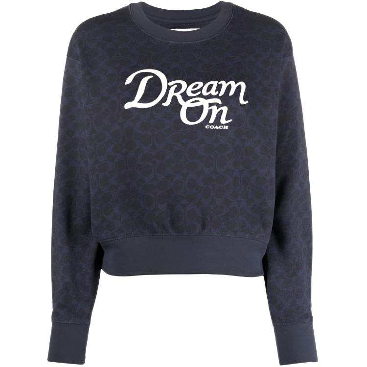 COACH COACH Sweatshirt Women's Dark Blue