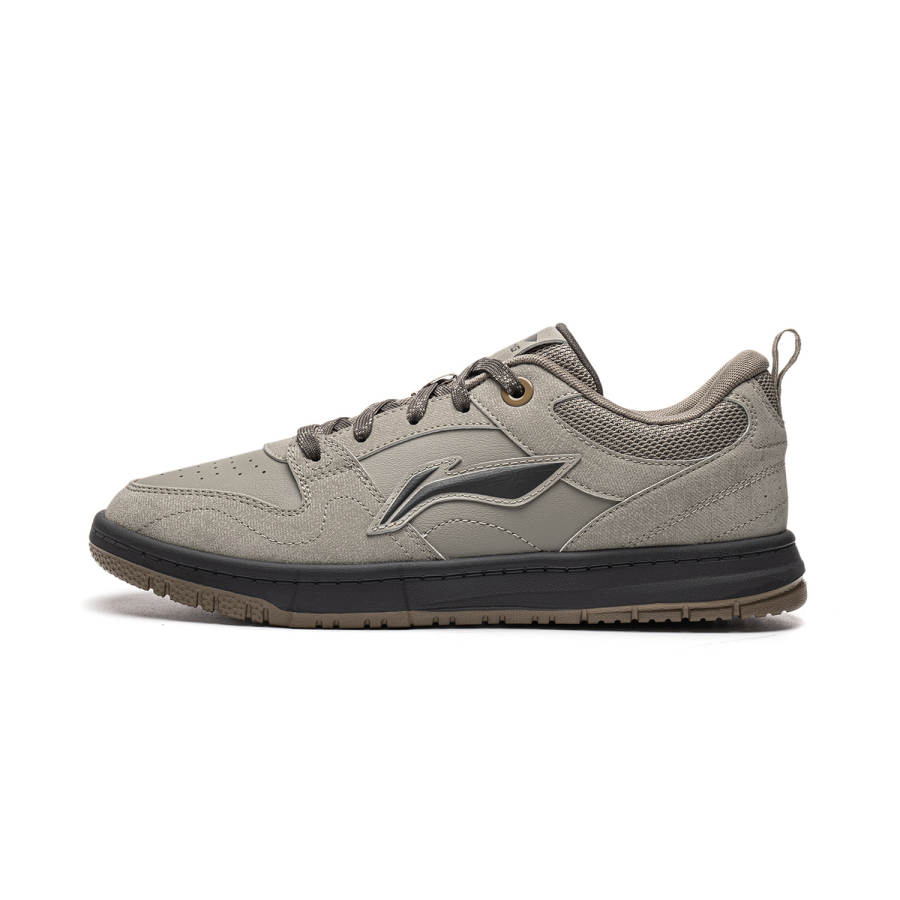 Li-Ning Li Ning Tianji LITE Low top Skateboard Shoes Men's Rugged Brown Gray