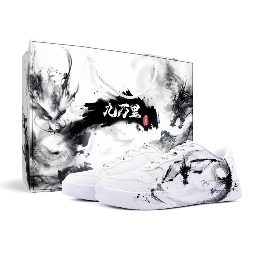 Li-Ning Li Ning Floating Boat Slip Resistant, Abrasion Resistant, Lightweight Low top Skateboard Shoes Men's