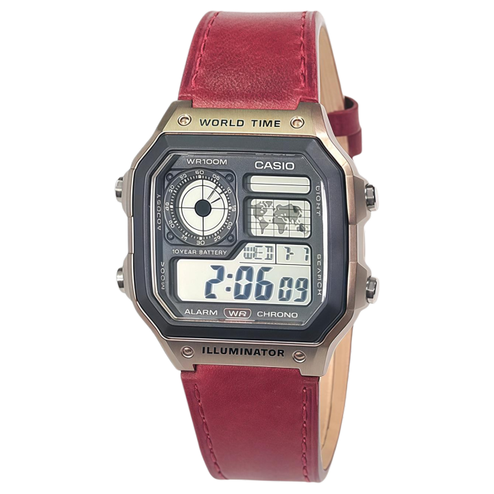 CASIO CASIO Custom Collection Quartz Movement Watch Men's Watches Black Dial