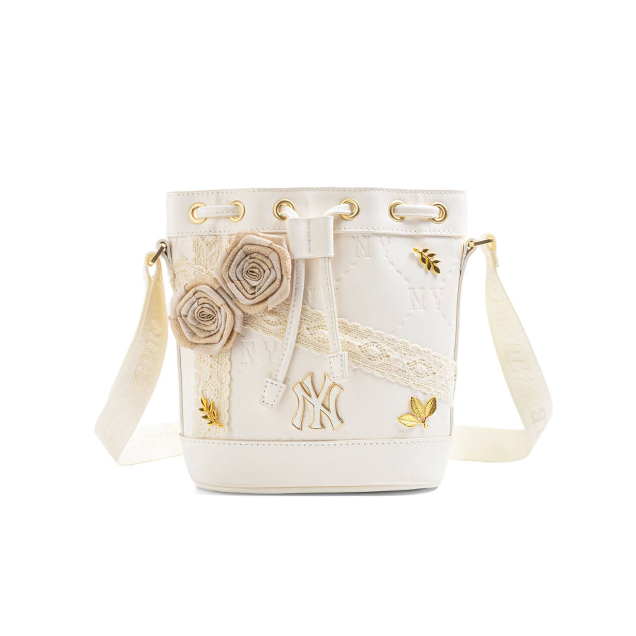 MLB MLB Artificial Leather Crossbody Bags Women's White