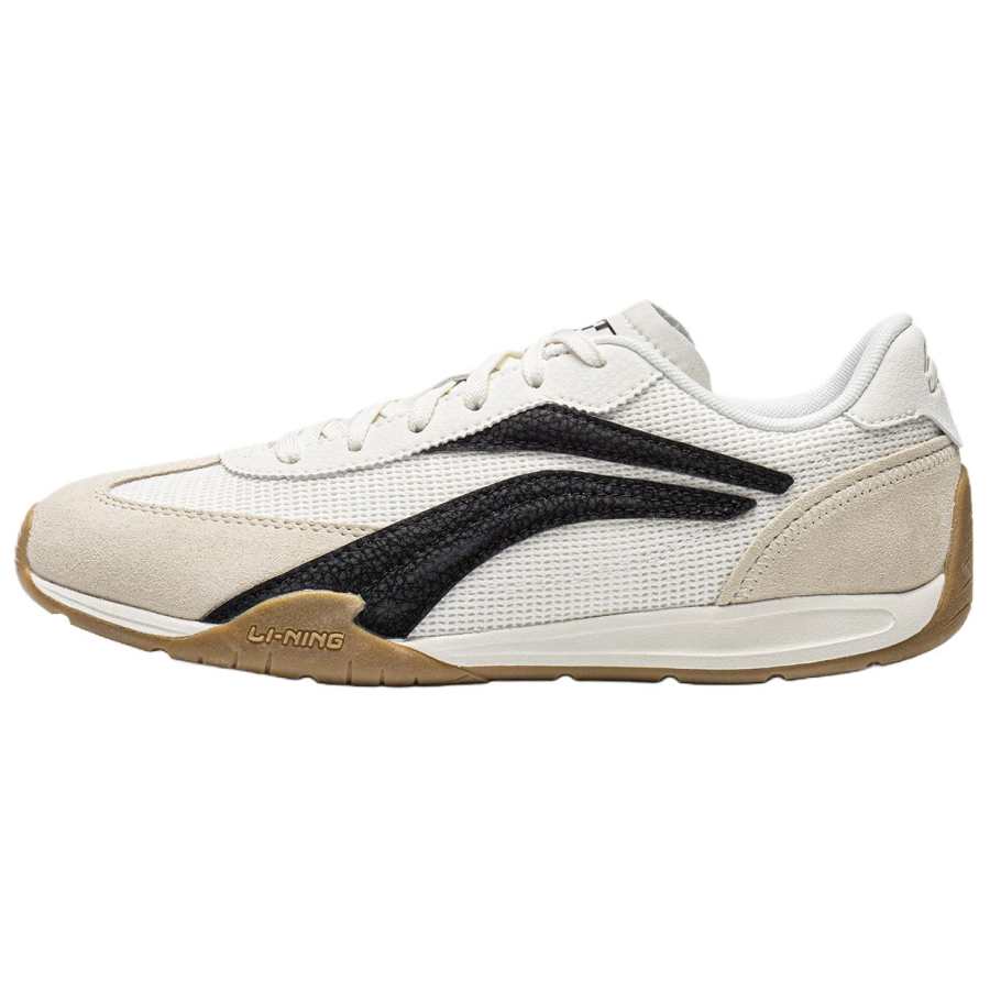 Li-Ning Li Ning Film TURBO Abrasion Resistant Breathable Low top Casual Shoes Women's White Black