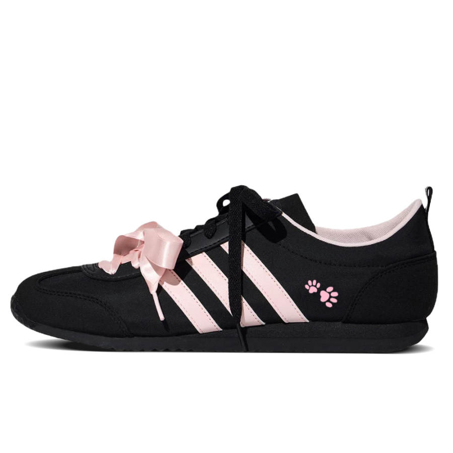 Adidas Adidas VS JOG 2.0 Ribbon Prologue Slip Resistant, Abrasion Resistant, Breathable Low top Casual Shoes Unisex Black