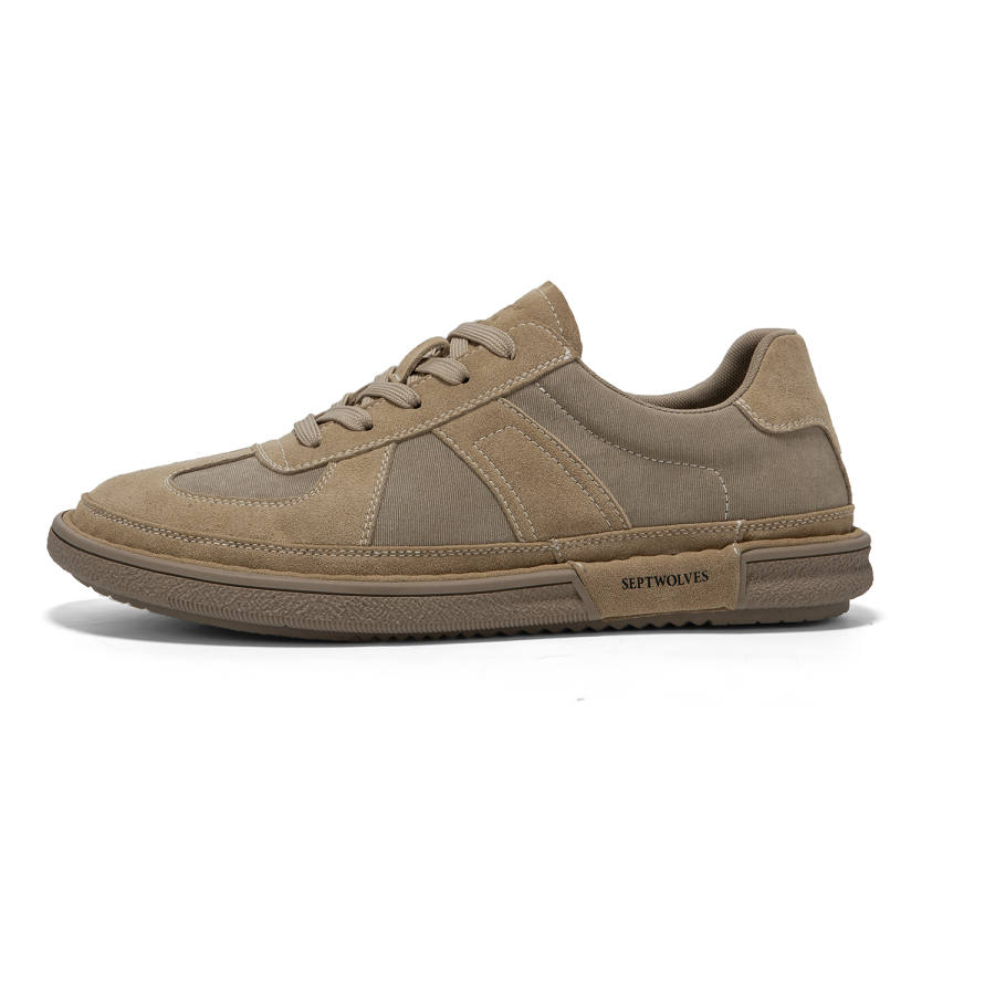 SEPTWOLVES Vintage Japanese Style Low top German Army Trainers Men's