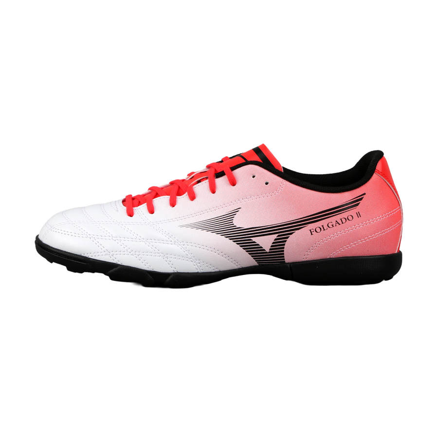 Mizuno Folgado AS TF Turf Soccer Shoes Unisex White Red