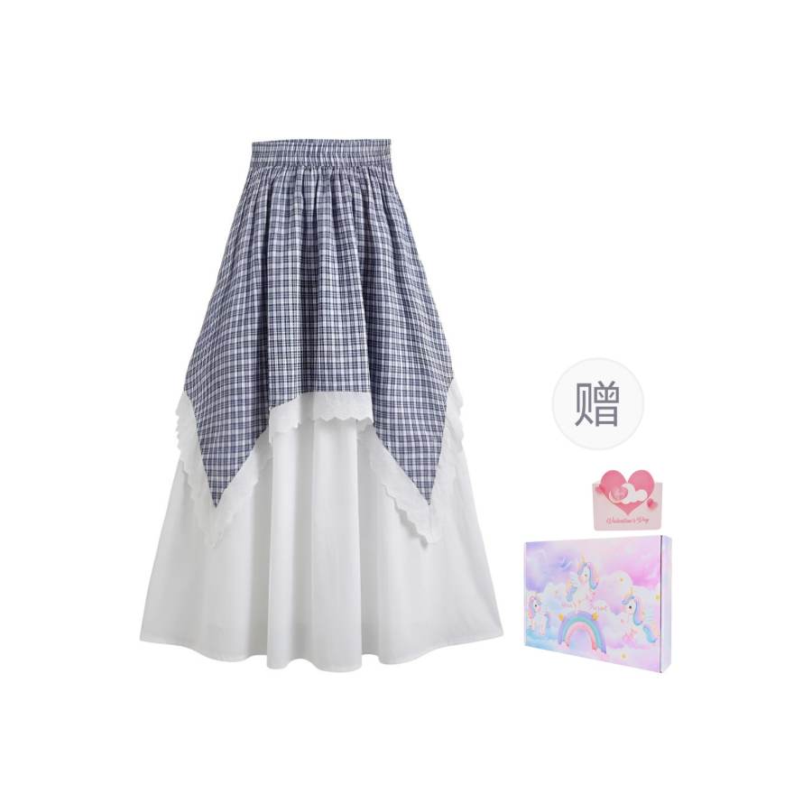 MostwantedLab Casual Midi Skirt Women's