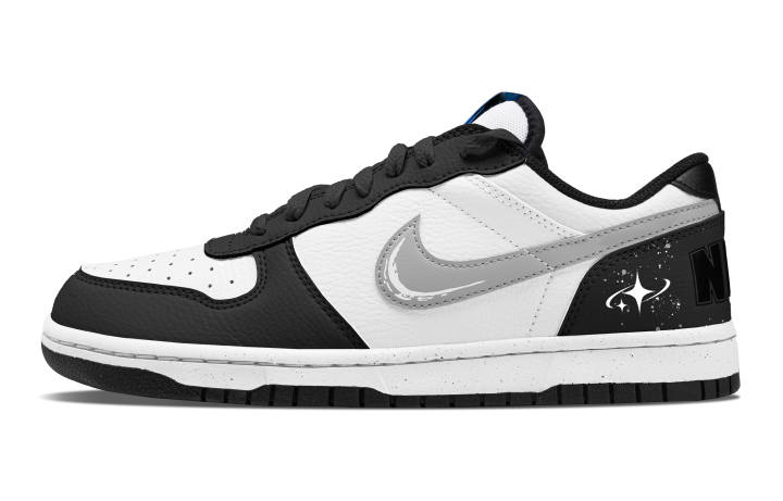 Nike Nike Big Starlight Low top Skateboard Shoes Men's Black Gray