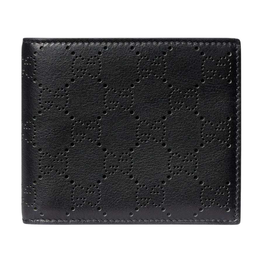 GUCCI Aria Soft Leather Wallet Men's Black